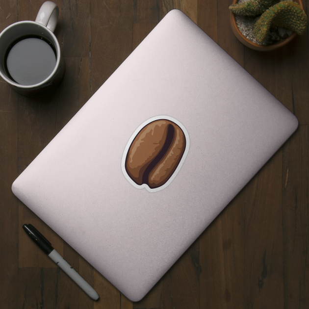 Coffee Bean Icon by sifis